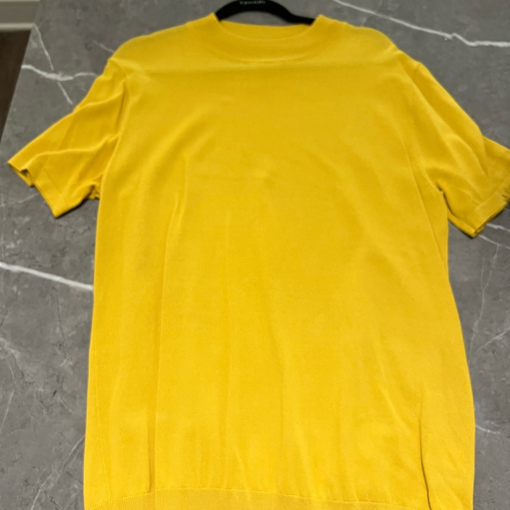 Men's Yellow Shirt